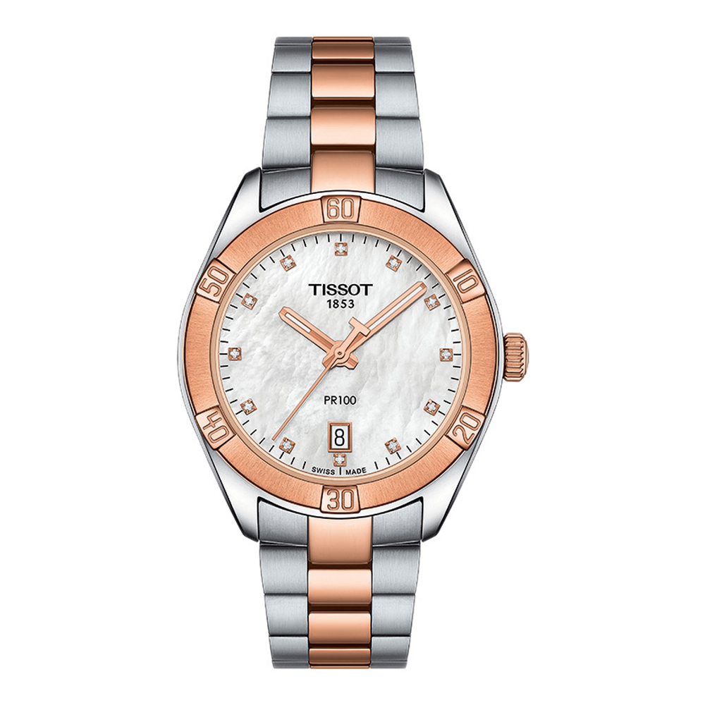 Часы женские Tissot T101.910.22.116.00 | TISSOT 