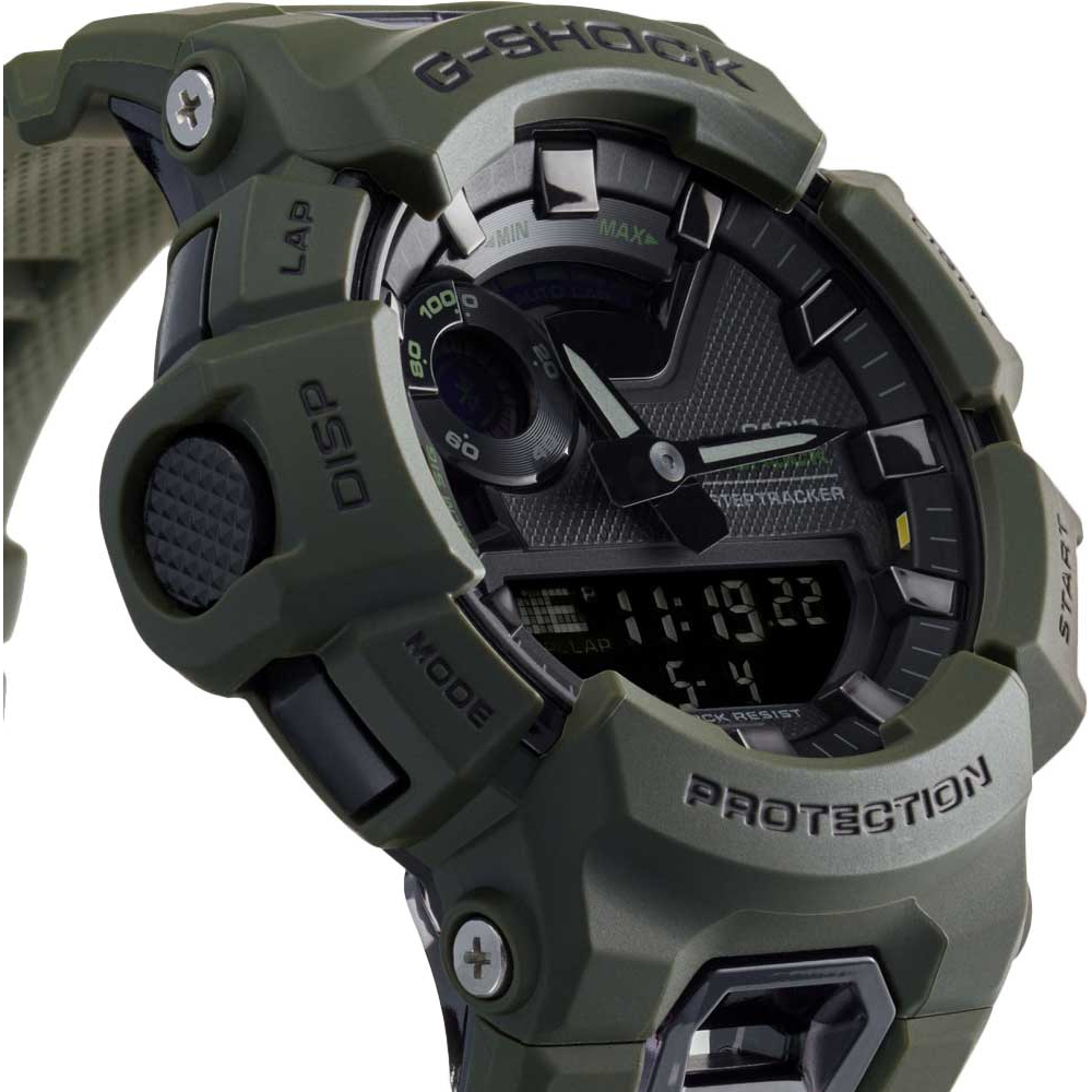 Японские часы мужские Casio G-SHOCK  GBA-900UU-3A с хронографом | Casio 