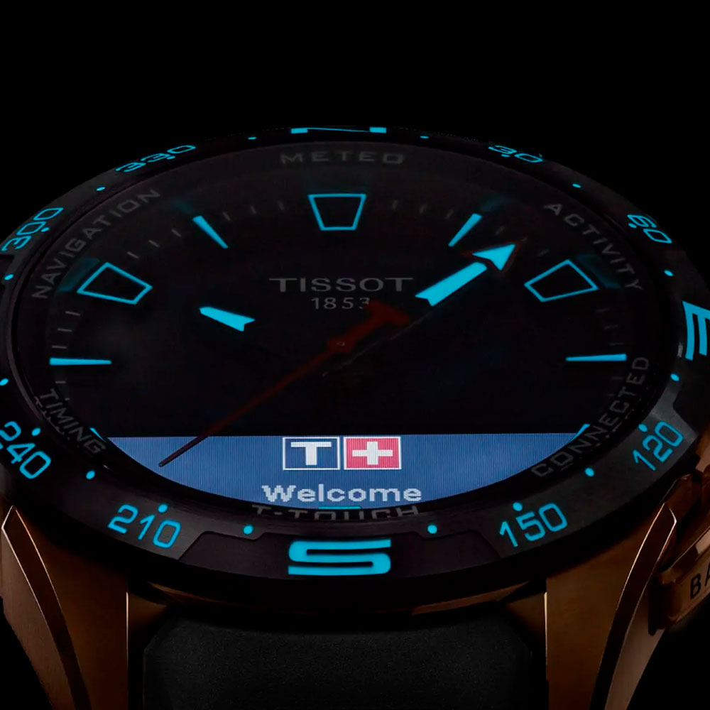 Часы мужские Tissot T-Touch Connect Solar T121.420.47.051.02 | TISSOT 