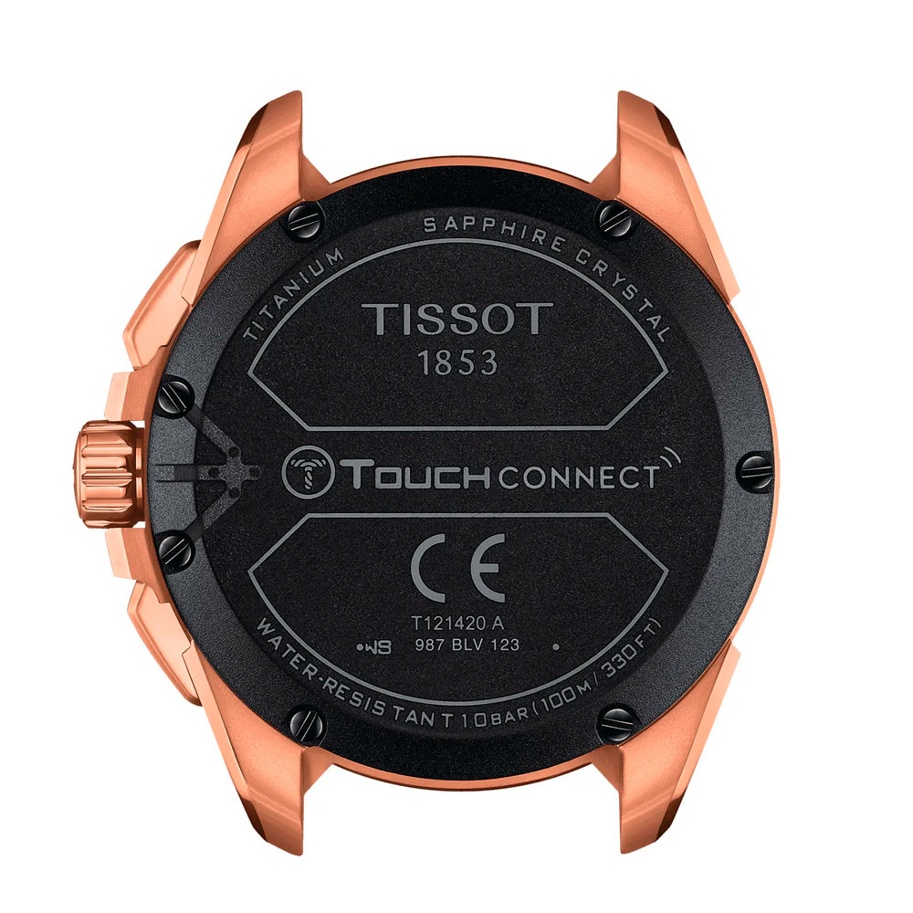 Часы мужские Tissot T-Touch Connect Solar T121.420.47.051.02 | TISSOT 