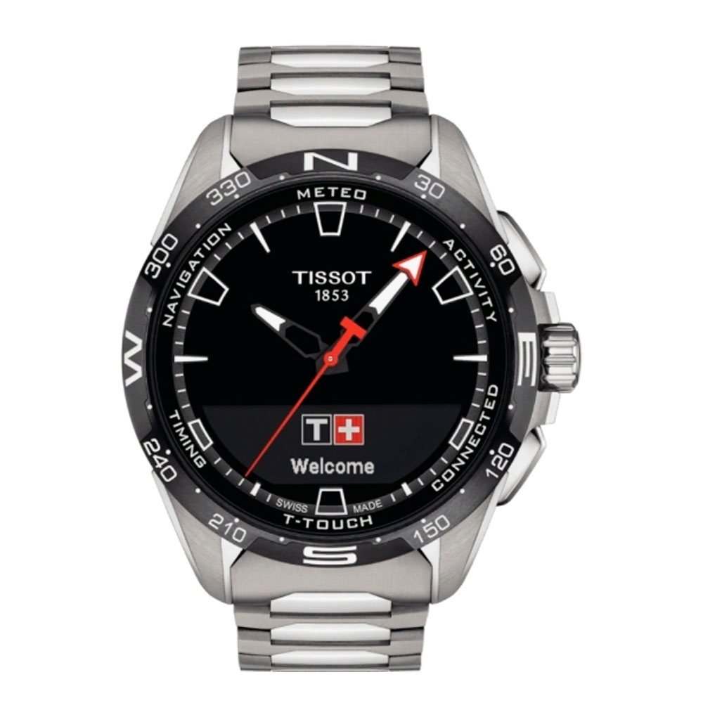 Часы мужские Tissot T-Touch Connect Solar T121.420.44.051.00 | TISSOT 