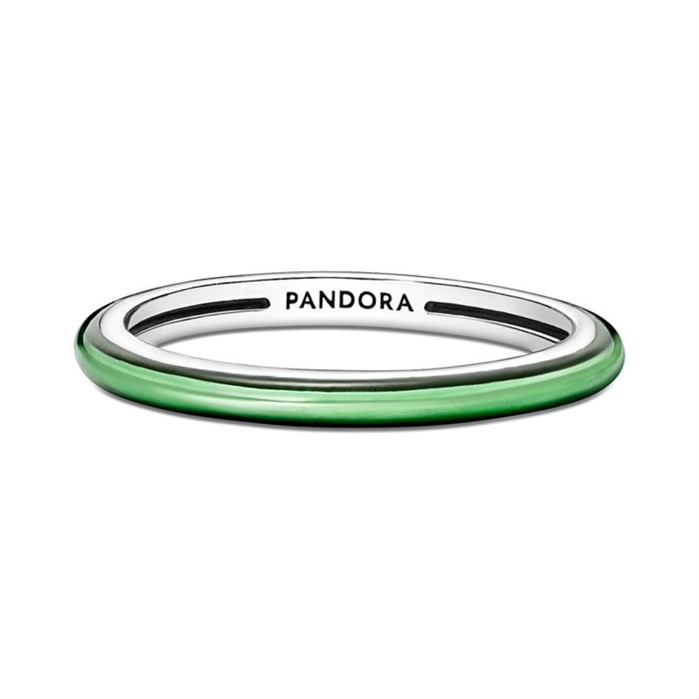 Наборное кольцо Pandora ME Laser Green | PANDORA 