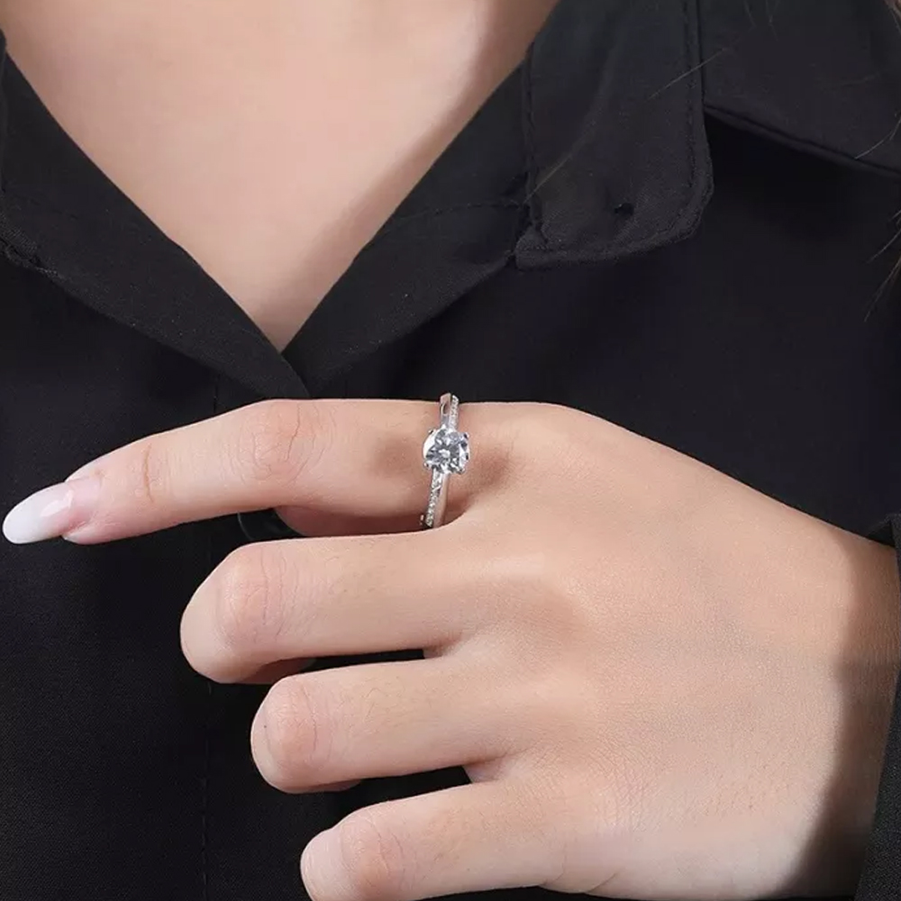 Кольцо Hebe Moissanite Ring | HEBE 