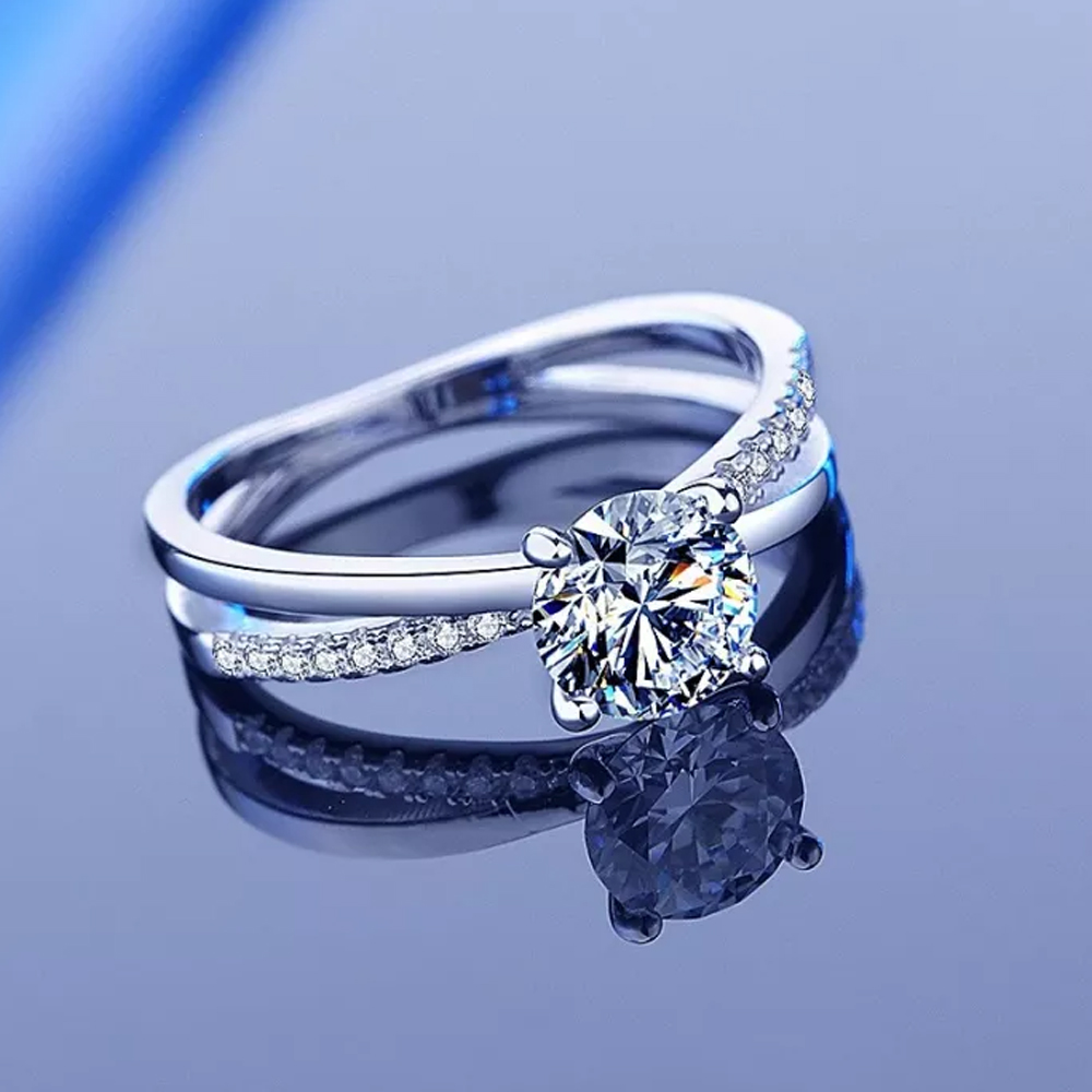 Кольцо Hebe Moissanite Ring K299K | HEBE 