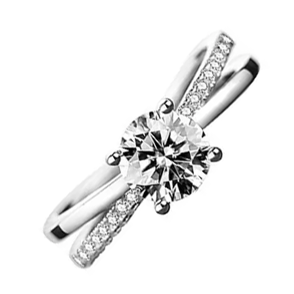 Кольцо Hebe Moissanite Ring K299K | HEBE 