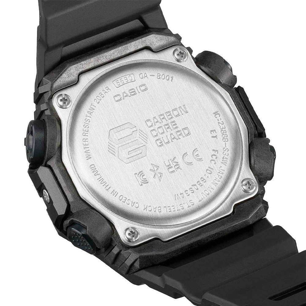 Японские наручные часы мужские Casio G-SHOCK GA-B001-1A с хронографом | Casio 