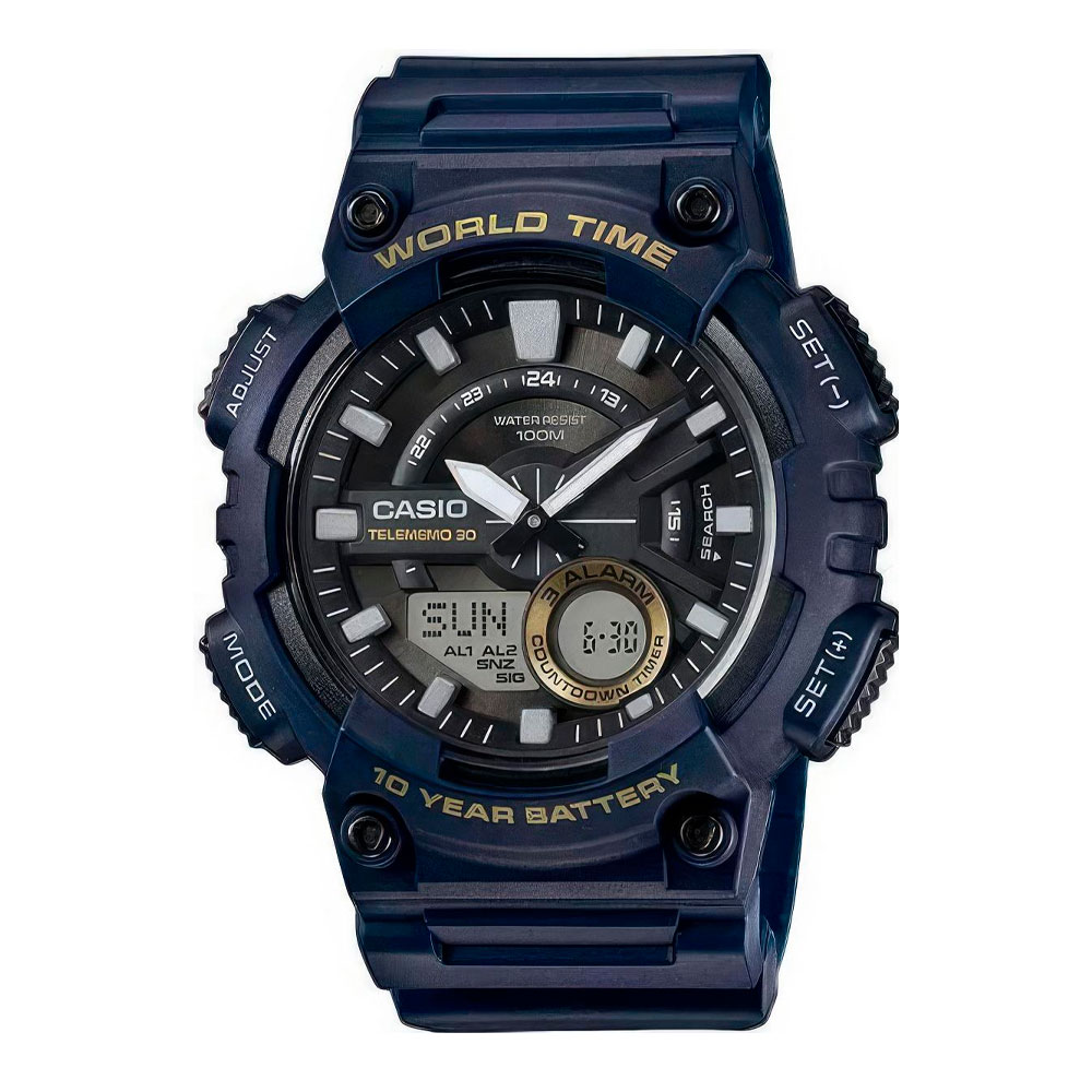 Японские часы мужские CASIO Collection AEQ-110W-2A | Casio 