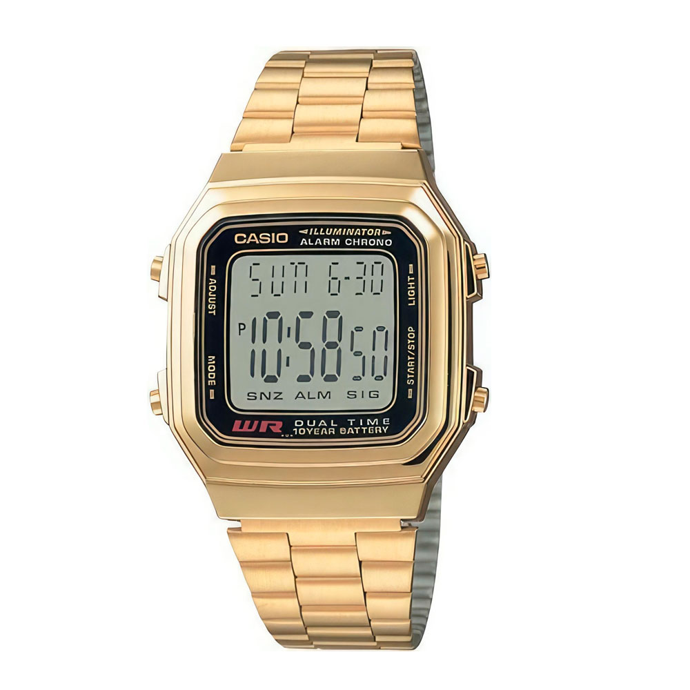 Японские наручные часы Casio Vintage A-178WGA-1 | Casio 