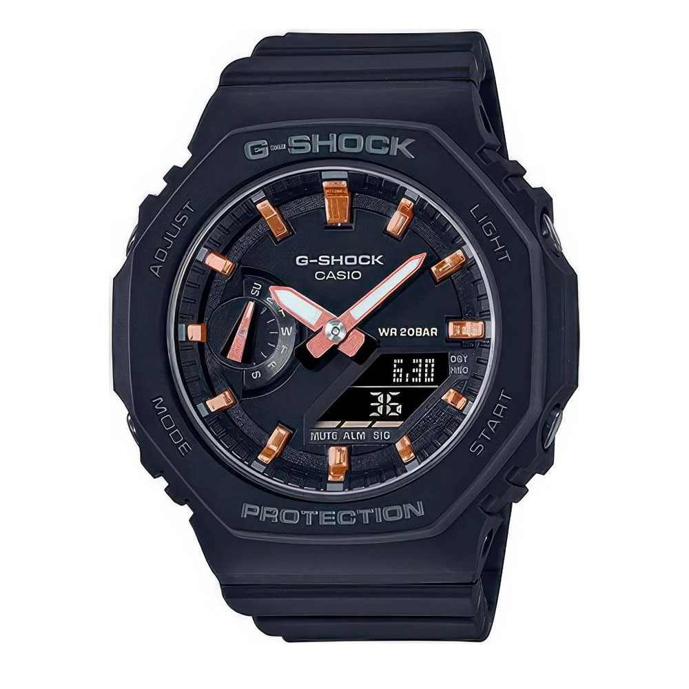 Японские наручные часы женские Casio G-SHOCK GMA-S2100-1A | Casio 