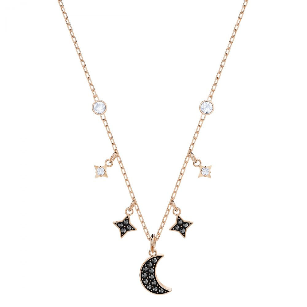 Колье Swarovski Duo Moon | SWAROVSKI 