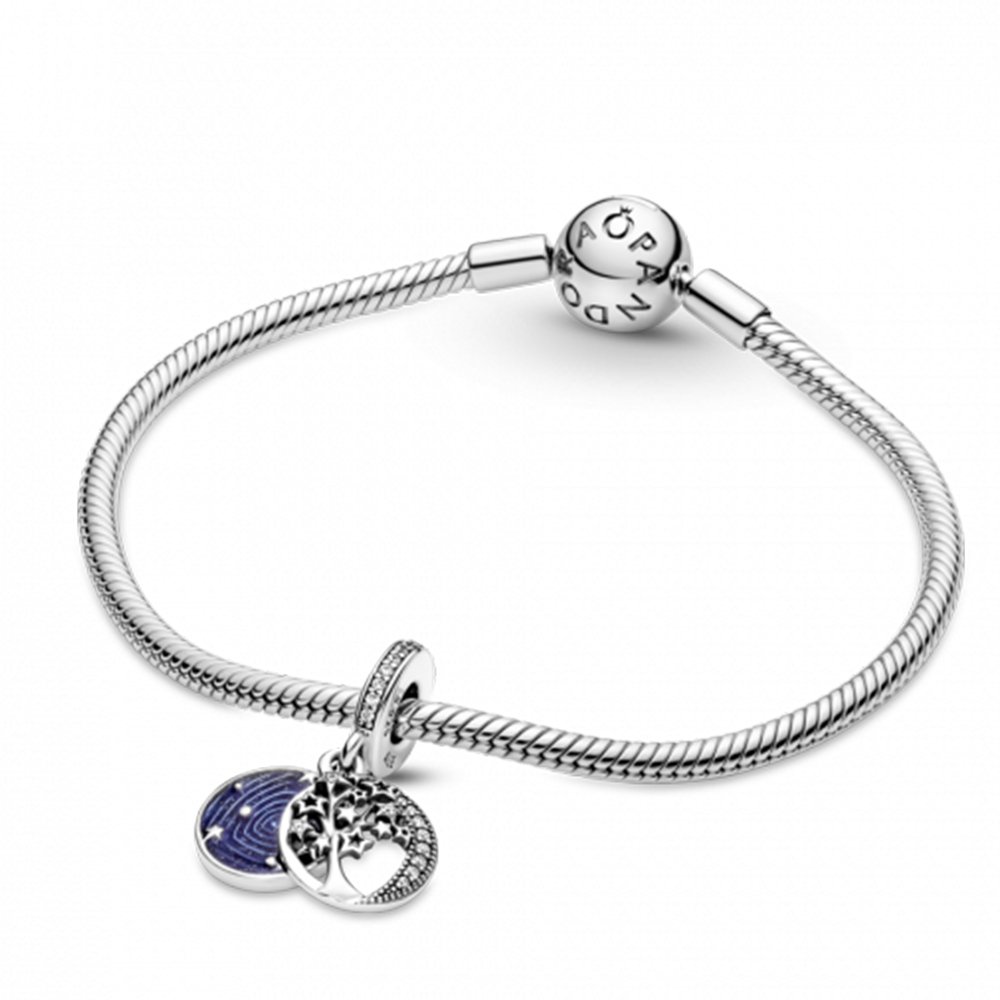 Подвеска «Tree & Galaxy Moon» | PANDORA 