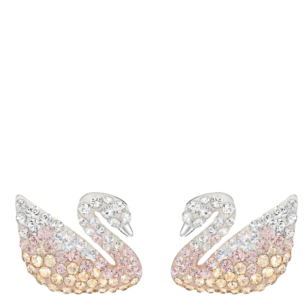 Серьги Swarovski  Iconic Swan Пуссеты 5215037 | SWAROVSKI 