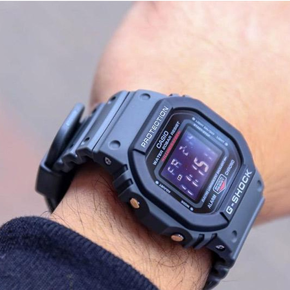 Японские наручные часы мужские CASIO G-Shock DW-5610SU-8E | Casio 