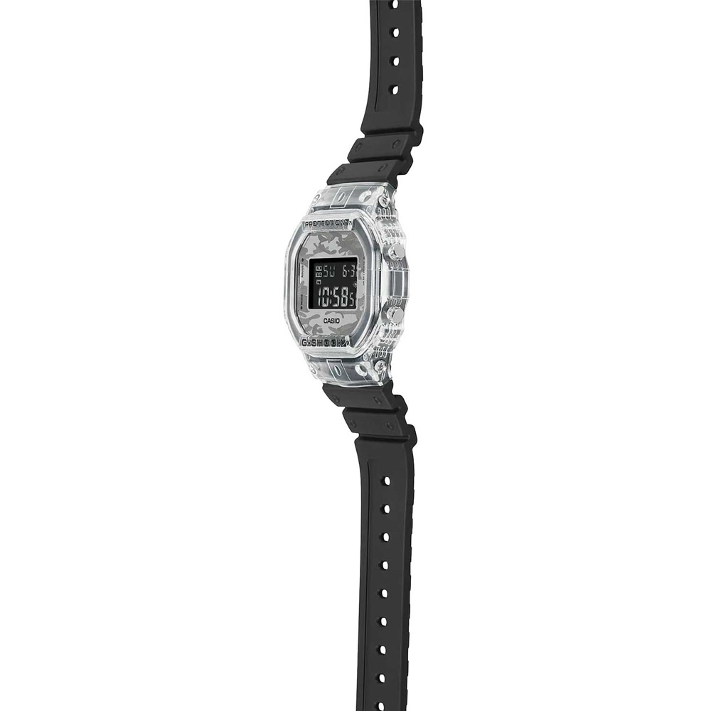 Японские наручные часы мужские CASIO G-SHOCK DW-5600SKC-1E с хронографом | Casio 