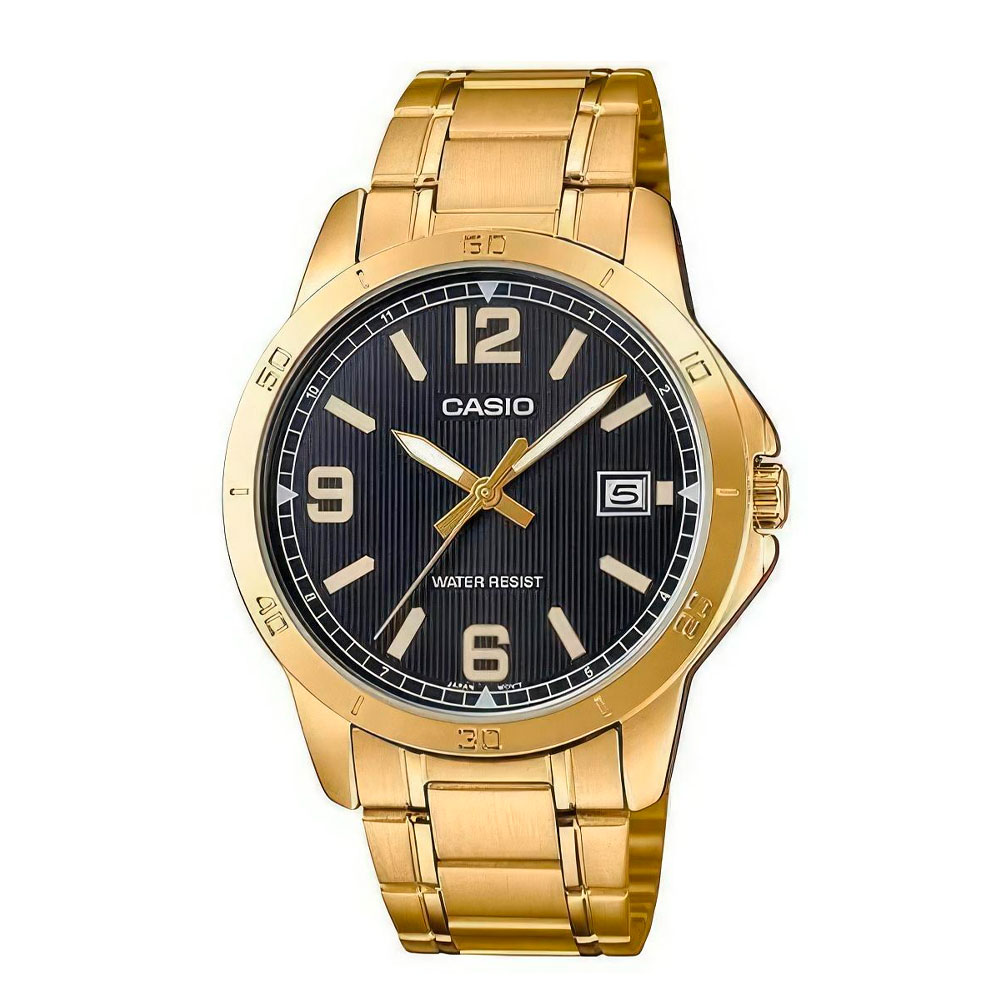 Японские часы мужские CASIO Collection MTP-V004G-1B | Casio 