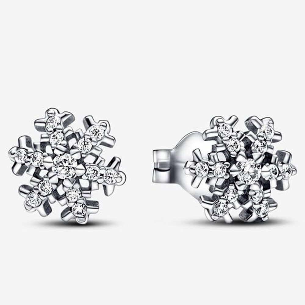 Серьги  Pandora   « Snowflake Stud»  | PANDORA 