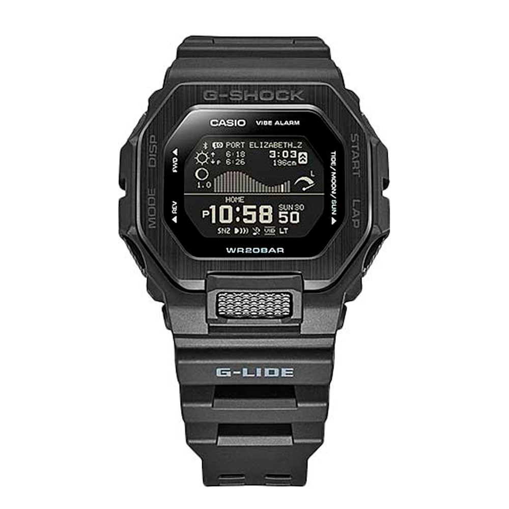 Японские наручные часы мужские Casio G-SHOCK GBX-100NS-1ER с хронографом | Casio 