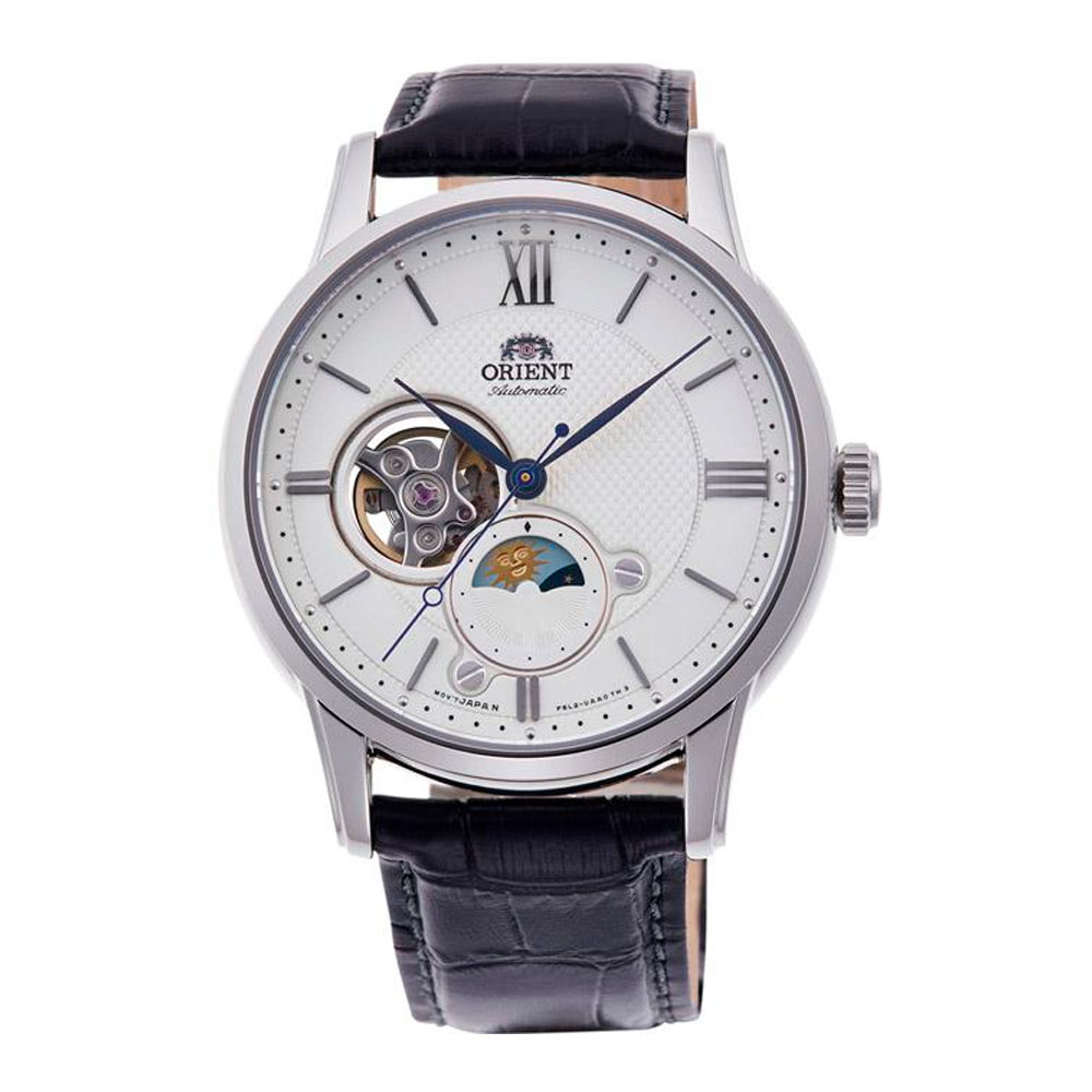 Часы мужские ORIENT Automatic Sun & Moon Classic RA-AS0011S, механические | ORIENT 