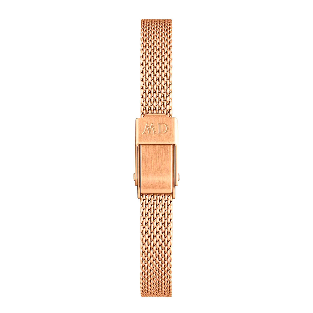 Часы женские QUADRO MINI MELROSE ROSE GOLD ONYX Daniel Wellington DW00100432 | DANIEL WELLINGTON 