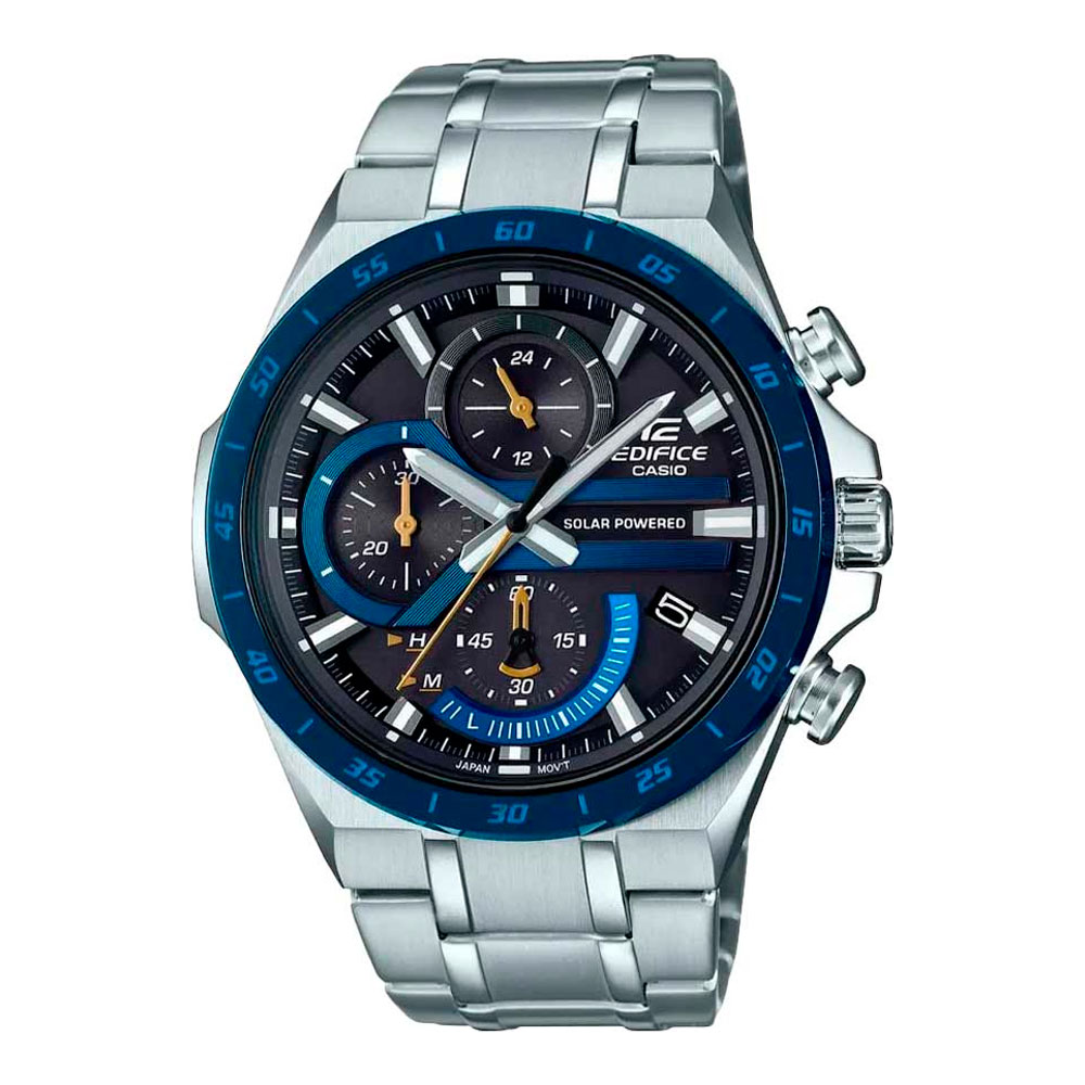 Японские часы мужские CASIO Edifice  EQS-920DB-2A с хронографом | Casio 