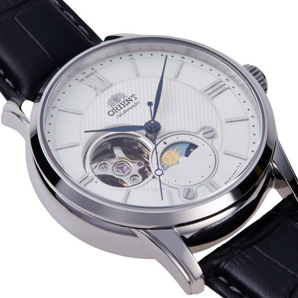 Часы мужские ORIENT Automatic Sun & Moon Classic RA-AS0011S, механические | ORIENT 