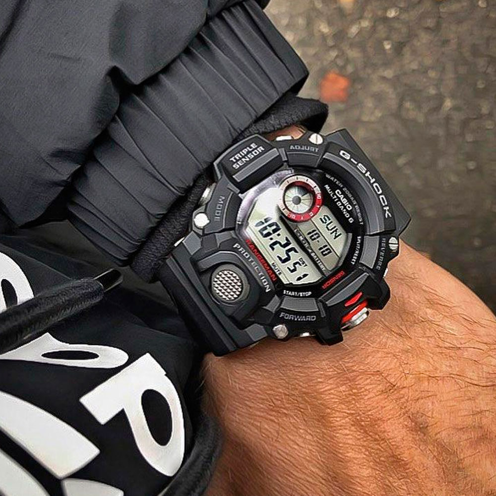 Японские наручные часы мужские Casio G-SHOCK  GW-9400-1E | Casio 