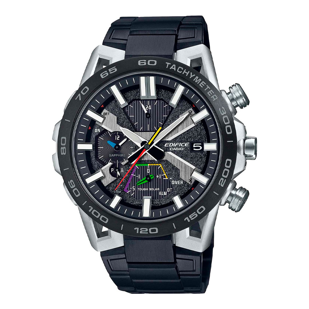 Японские часы мужские CASIO Edifice EQB-2000DC-1A с хронографом | Casio 